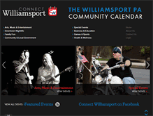 Tablet Screenshot of connectwilliamsport.com